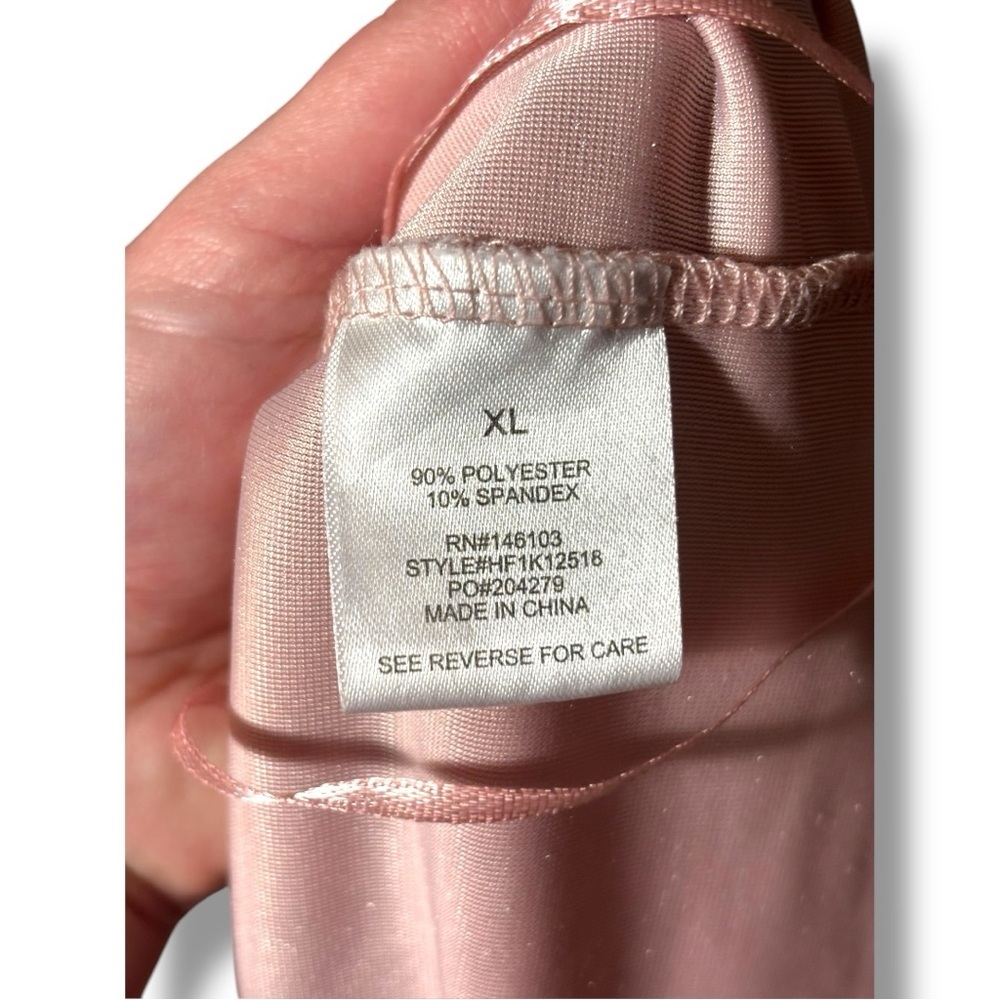 Hippie Rose Baby Pink Velour Ruched Drawstring Thin Straps Cropped Camisole Top - Picture 15 of 16